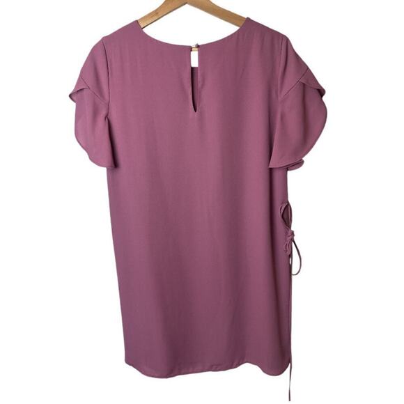 Loft Outlet Mauve Short Sleeve Blouse Dress - Women's XS - Picture 2 of 5